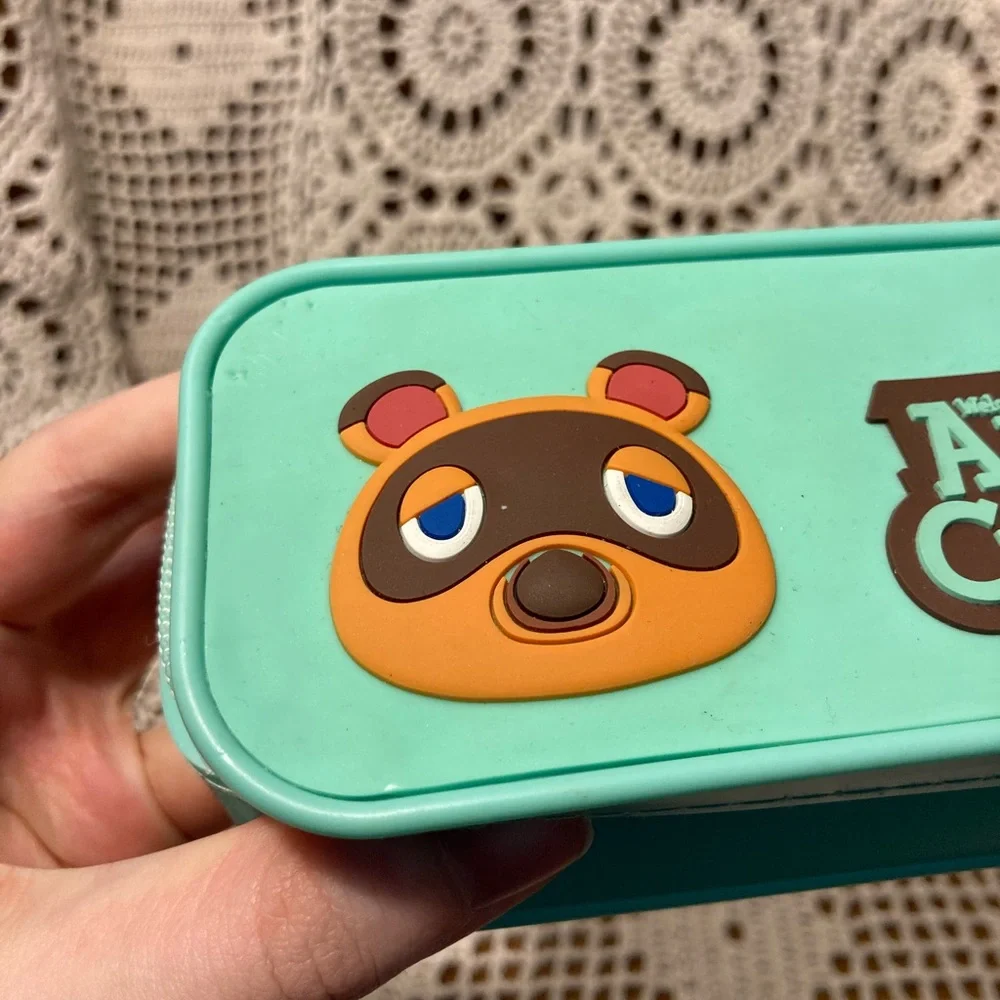 Nintendo Animal Crossing Kawaii Cute Zipped Pencil Case